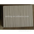 High gloss MDF uv board / PVC film / UV coating/ MDF board / white strip